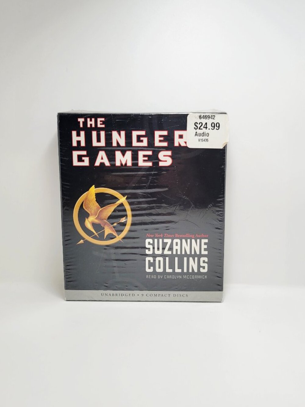 The Hunger Games Book One By Suzanne Collins - Audiobook on CD - NEW SEALED